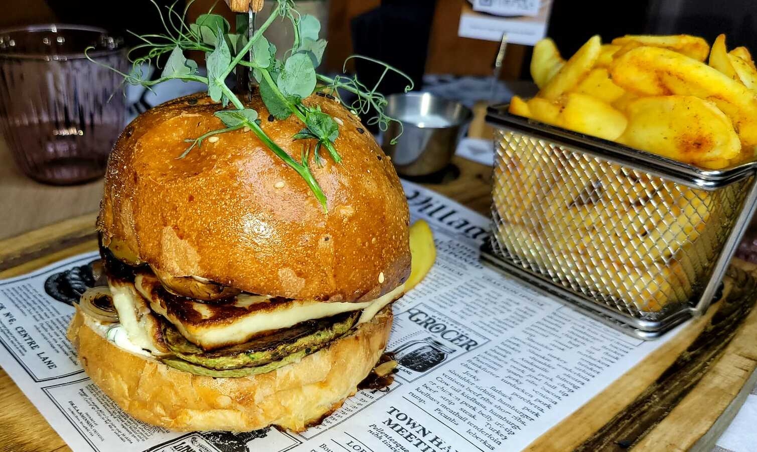 Halloumi Burger